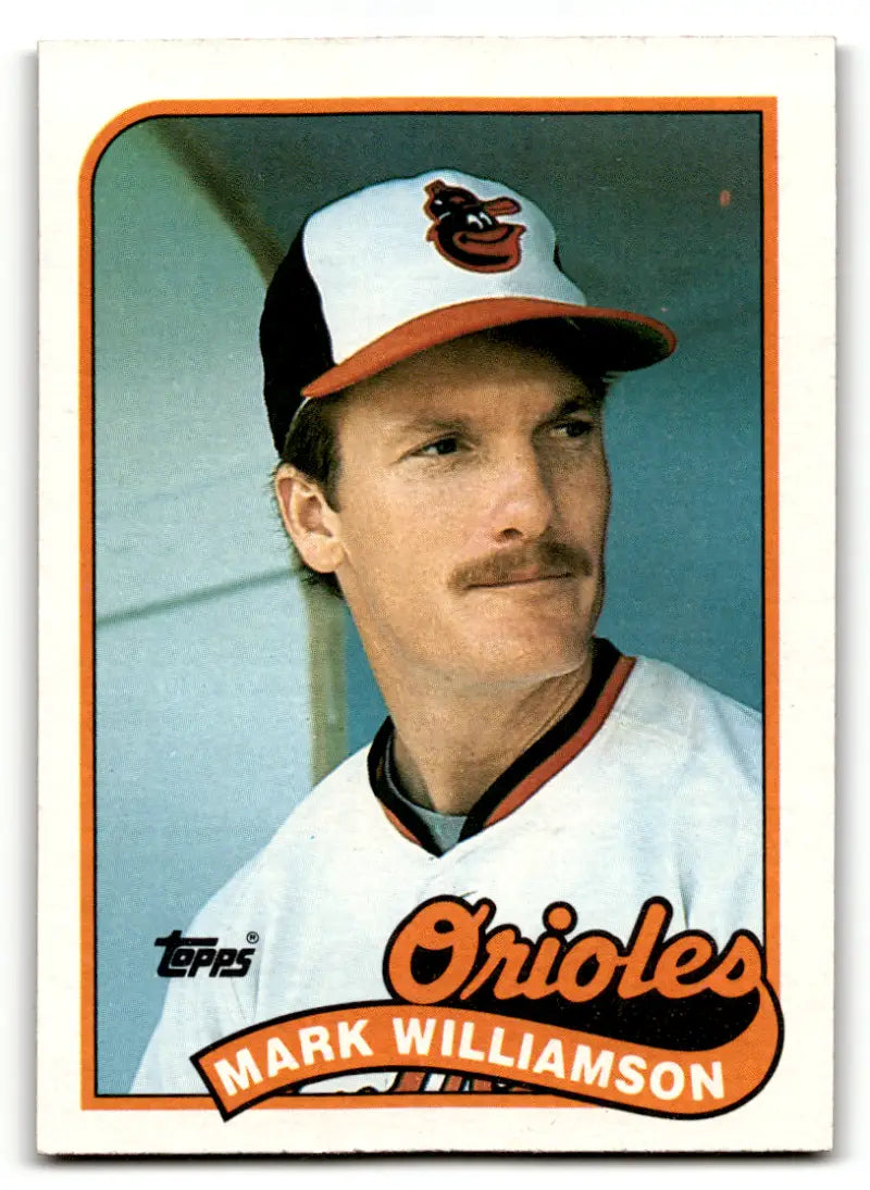 1989 Topps #546 Mark Williamson NM Near Mint Orioles ID:63780