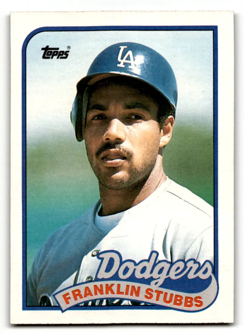 1989 Topps #697b Franklin Stubbs NM Near Mint Dodgers COR ID:63783