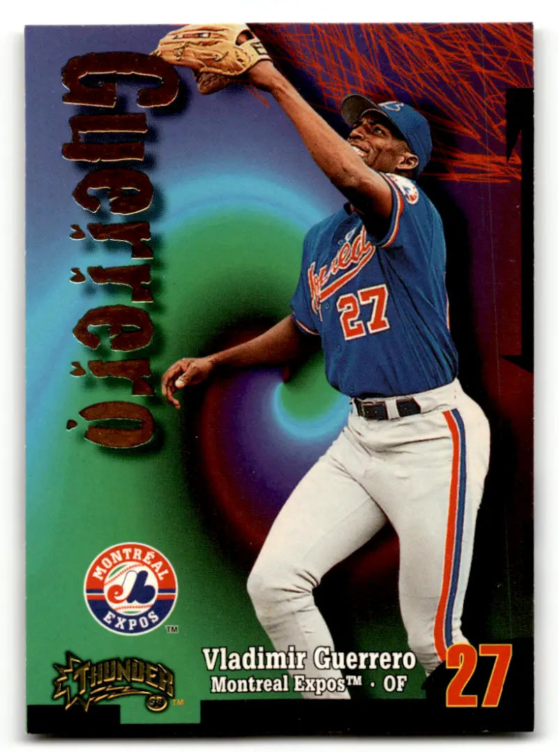 1998 Circa Thunder #27 Vladimir Guerrero NM Near Mint Expos ID:64268