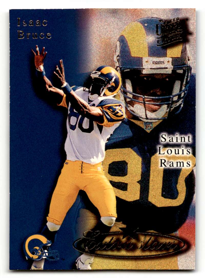1995 Ultra #519 Isaac Bruce St. Louis Rams Football Cards NM Near Mi ID:64710