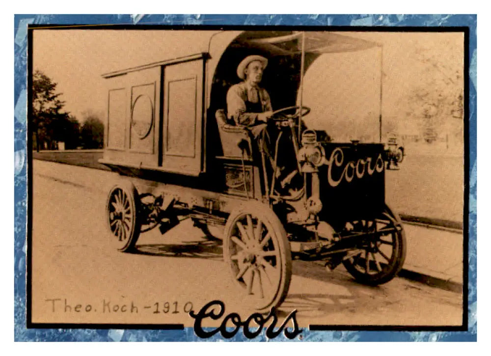 1995 Coors #73 1910 Delivery Van NM Near Mint ID:64861