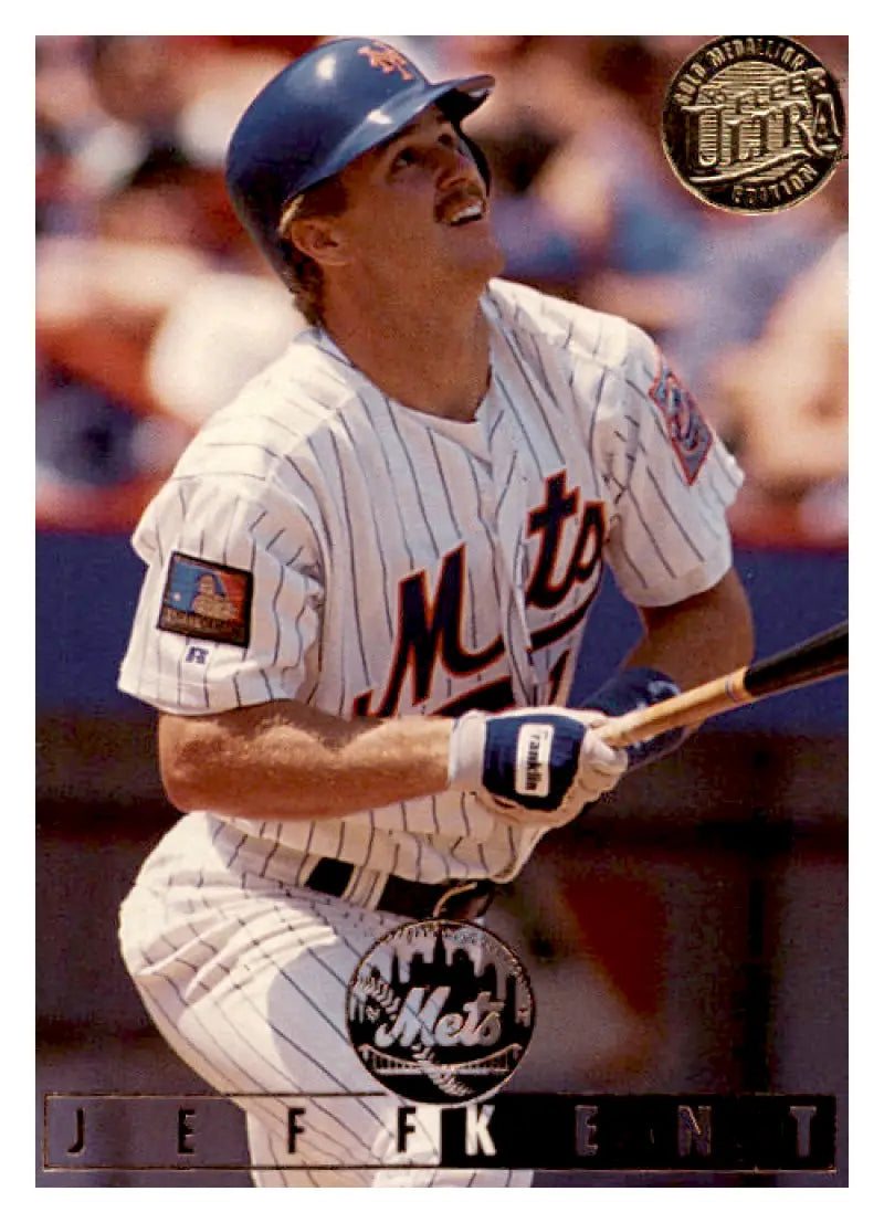 1995 Fleer Ultra Gold Medallion #198 Jeff Kent EX Excellent Mets ID:650 ID:65023