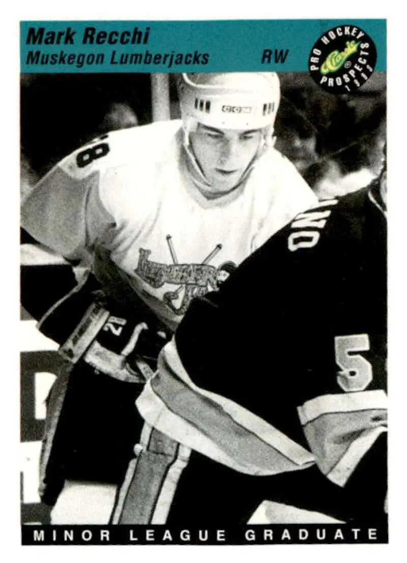 1993 Classic Pro Prospects #34 Mark Recchi EX/NM ID:65095 ID:65095