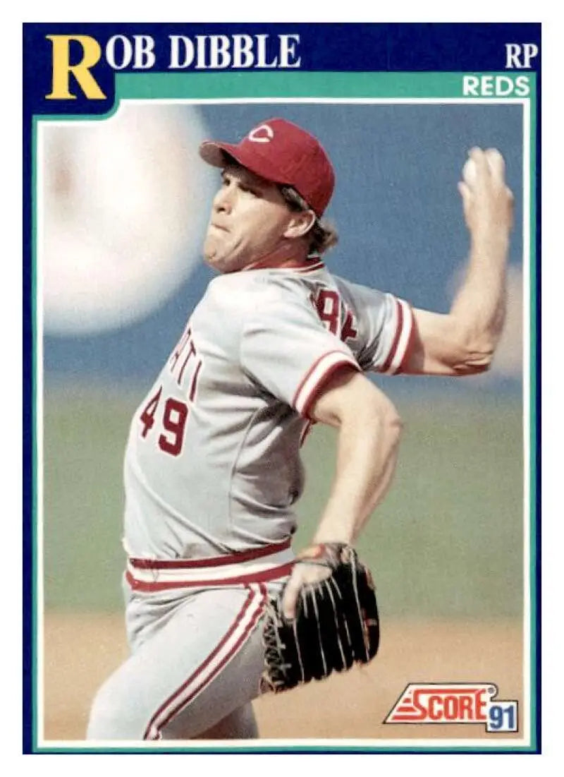 1991 Score #17 Rob Dibble EX/NM