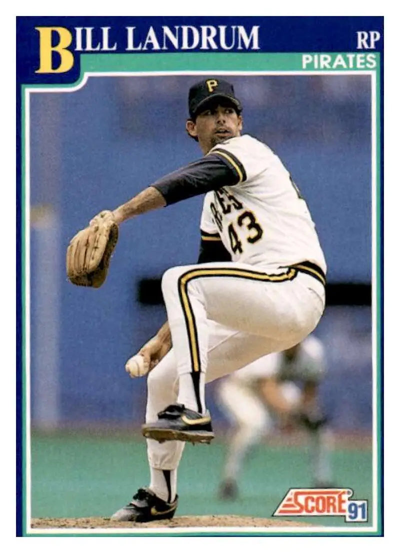 1991 Score #98 Bill Landrum EX/NM