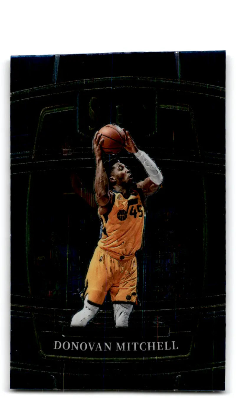 2021 Panini Select Blue #83 Donovan Mitchell NM Near Mint Jazz Concours ID:65483