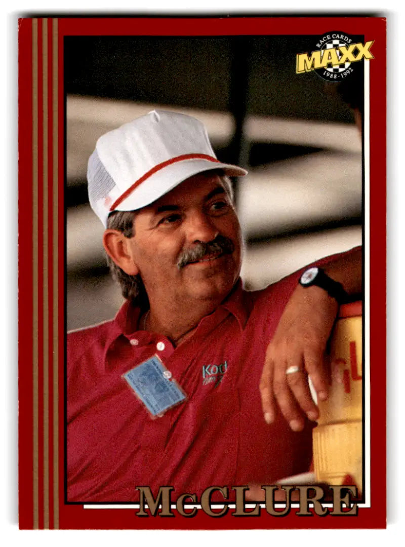 1992 Maxx Red #106 Larry McClure NM Near Mint ID:66022
