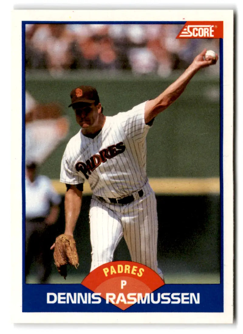 1989 Score #562 Dennis Rasmussen EX/NM Padres ID:66784