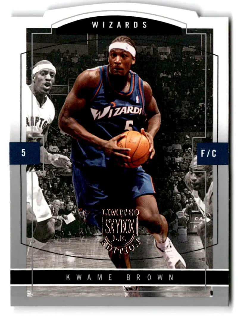 2003-04 SkyBox LE Retail #87 Kwame Brown NM Near Mint ID:66906