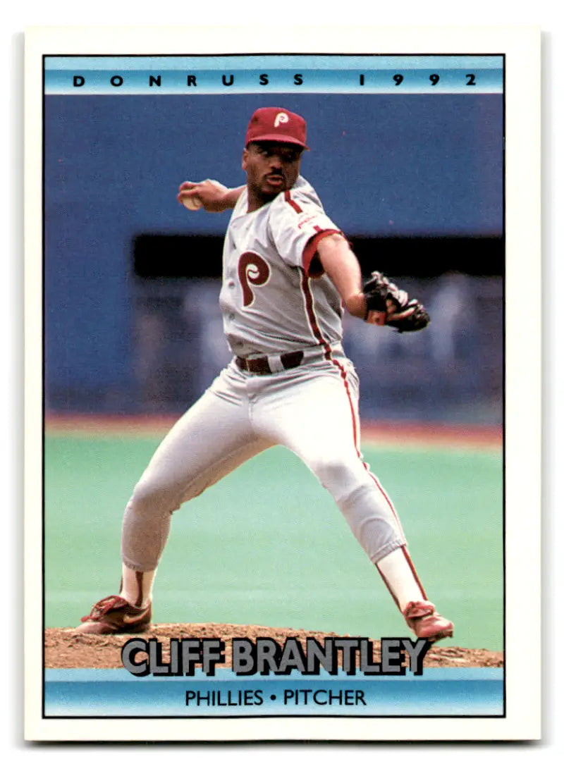 1992 Donruss #722 Cliff Brantley NM Near Mint RC Rookie Phillies ID:67096