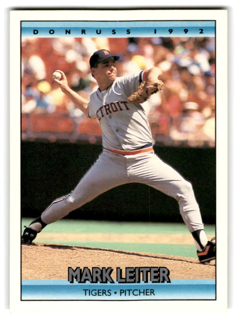 1992 Donruss #633 Mark Leiter NM Near Mint Tigers ID:67109