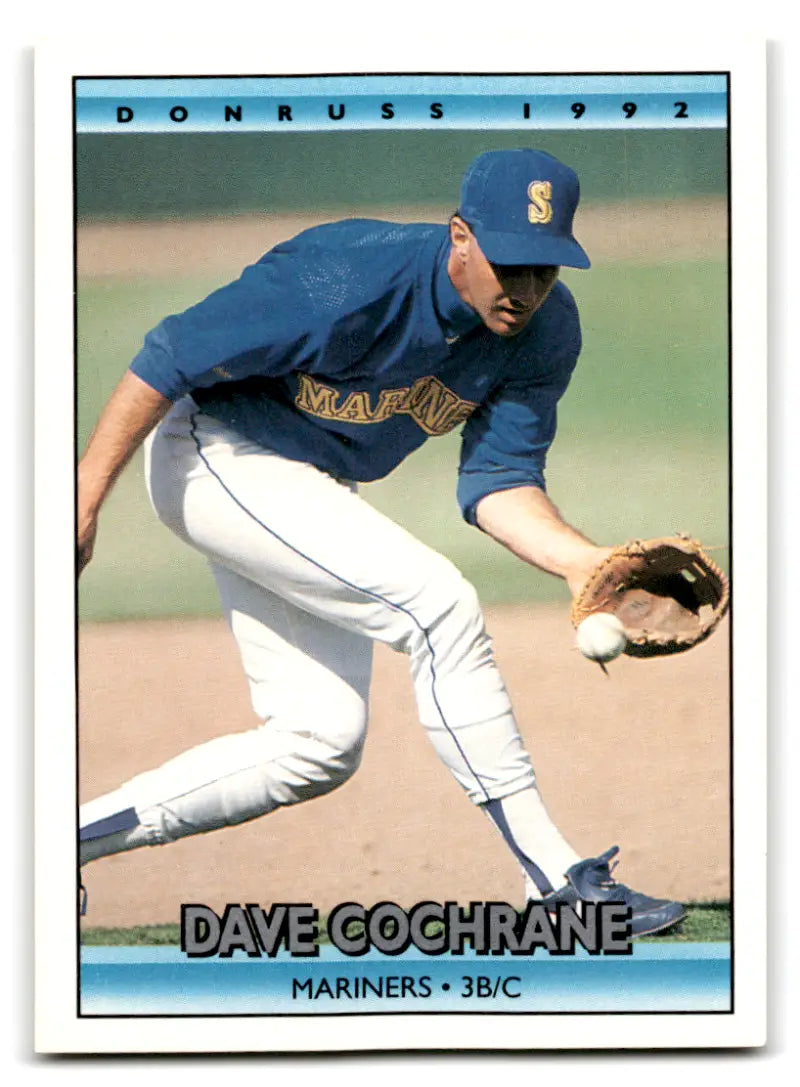1992 Donruss #539 Dave Cochrane NM Near Mint Mariners ID:67117