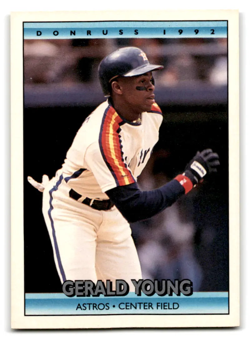 1992 Donruss #477 Gerald Young NM Near Mint Astros ID:67137