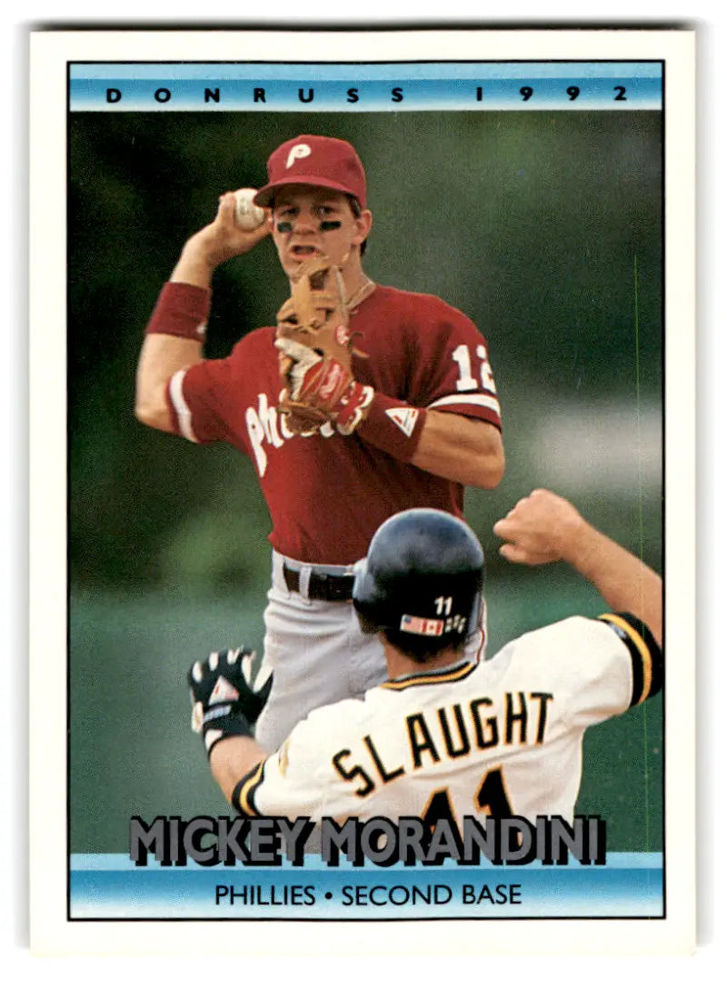 1992 Donruss #669 Mickey Morandini NM Near Mint Phillies ID:67141