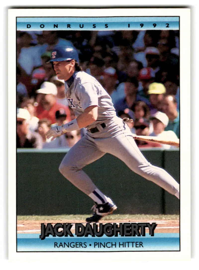 1992 Donruss #569 Jack Daugherty NM Near Mint Rangers ID:67145