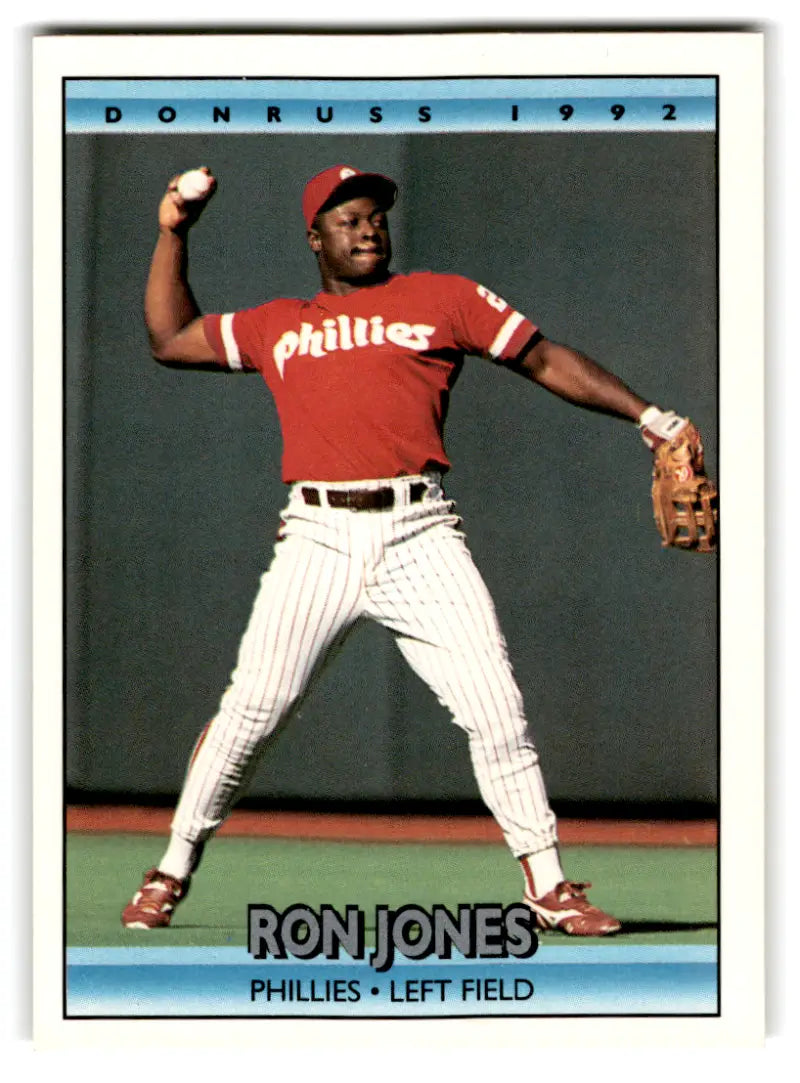 1992 Donruss #738 Ron Jones NM Near Mint Phillies ID:67150