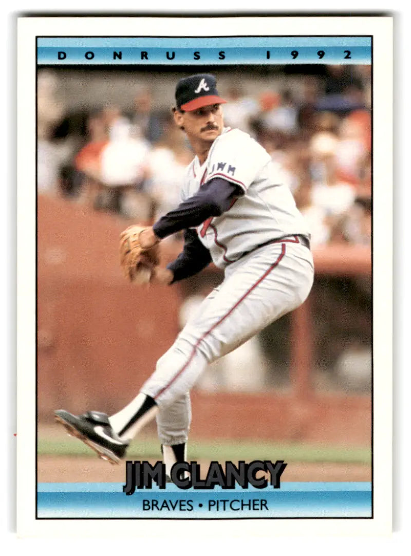 1992 Donruss #639 Jim Clancy NM Near Mint Braves ID:67159