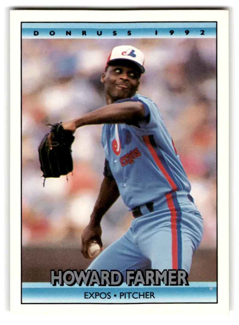 1992 Donruss #779 Howard Farmer NM Near Mint Expos ID:67164
