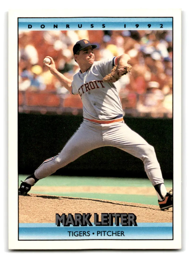 1992 Donruss #633 Mark Leiter NM Near Mint Tigers ID:67173