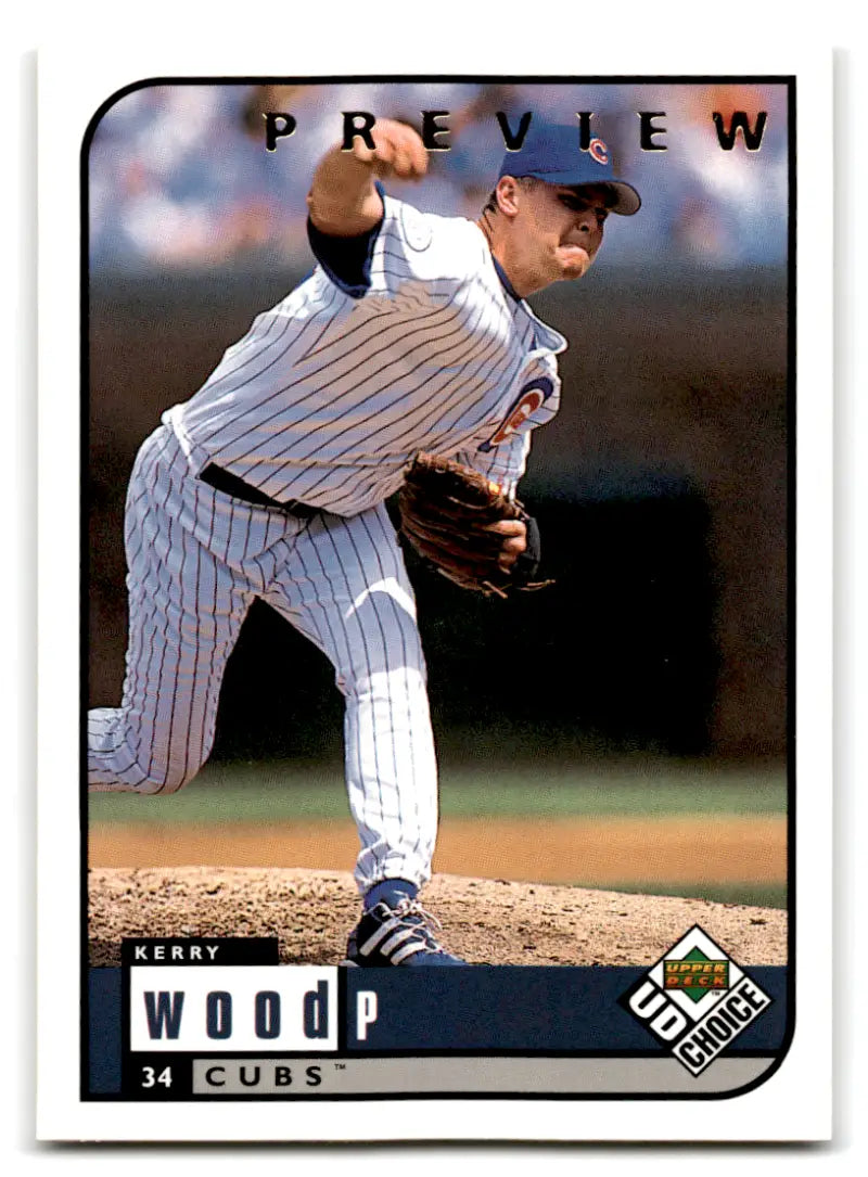 1999 UD Choice #66 Kerry Wood Preview NM-MT Cubs ID:67210