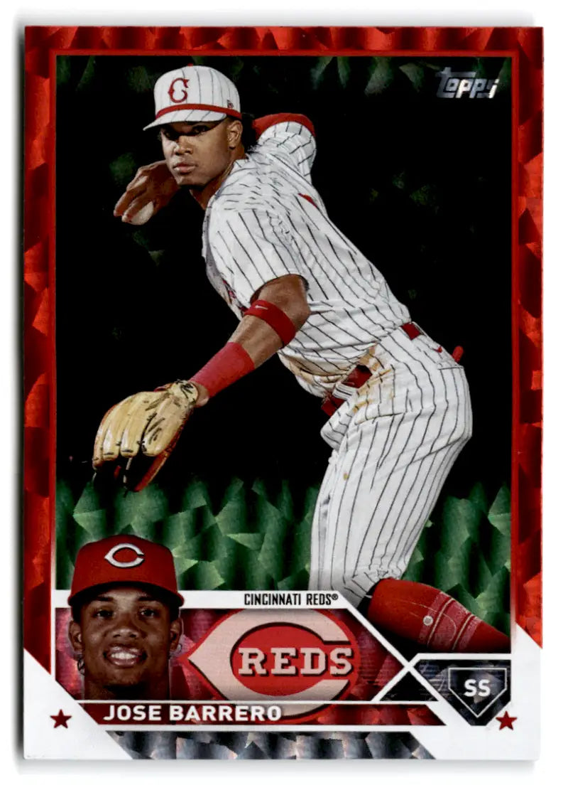 2023 Topps Update Series Red Foil #US273 Jose Barrero NM-MT 031/199 Red ID:67620