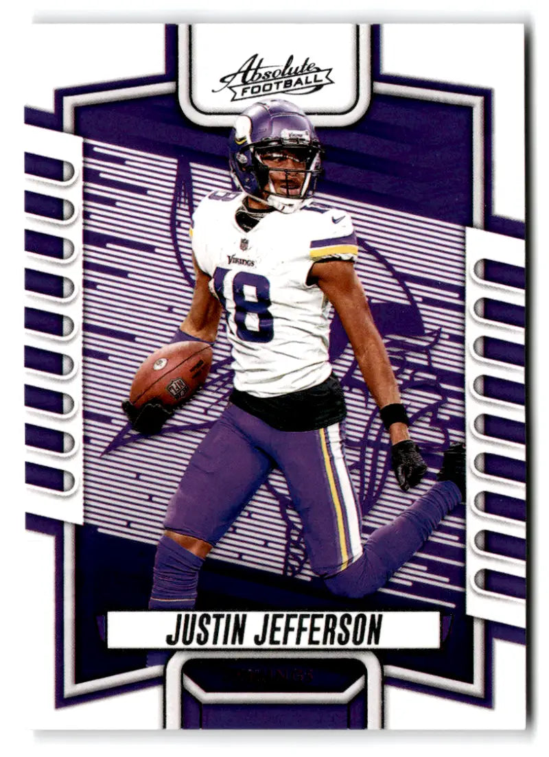 2023 Panini Absolute #49 Justin Jefferson NM-MT Vikings ID:67720