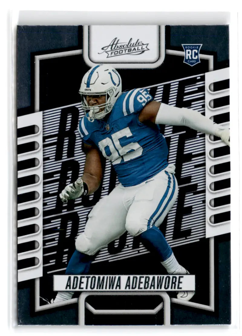 2023 Panini Absolute #194 Adetomiwa Adebawore NM-MT RC Rookie Colts ID:67759