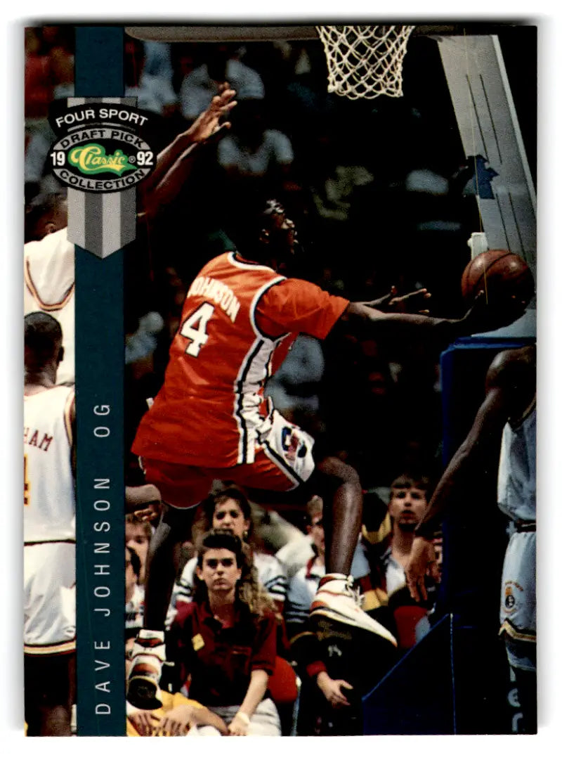 1992 Classic Four Sport #21 Dave Johnson EX/NM ID:67853