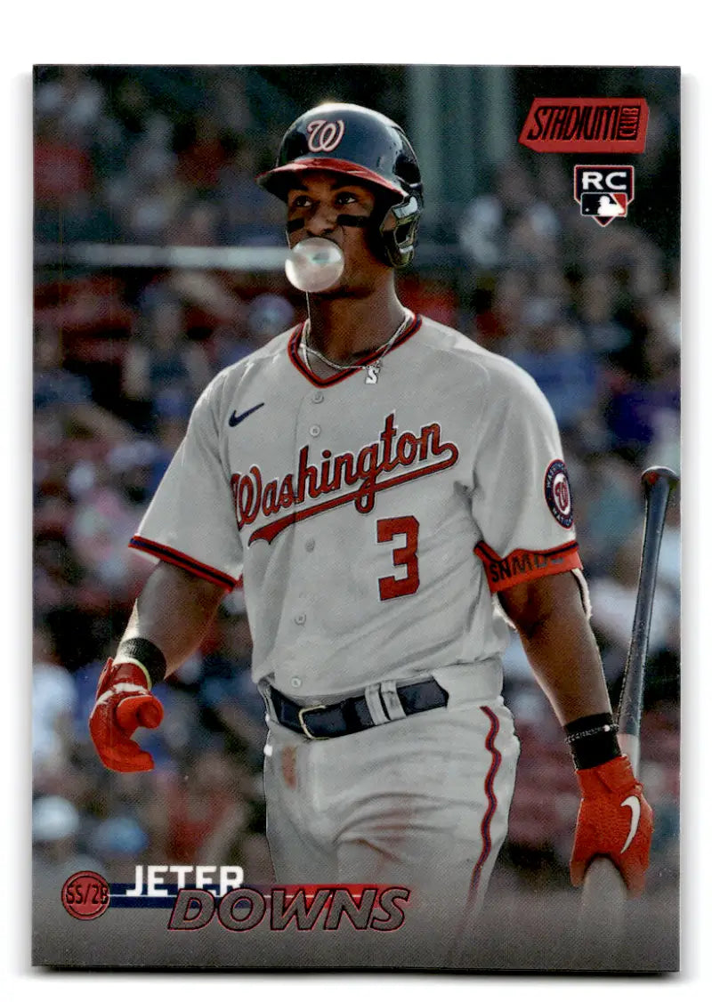 2023 Topps Stadium Club Red Foil #30 Jeter Downs NM-MT RC Rookie Nation ID:67928