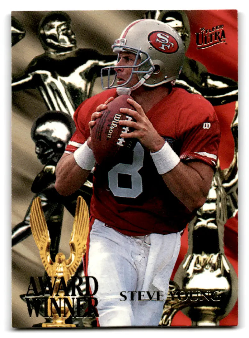 1995 Fleer Ultra Award Winners #6 Steve Young NM Near Mint 49ers ID:67953