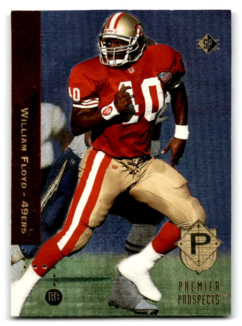1994 SP #14 William Floyd NM-MT RC Rookie 49ers FOIL ID:68164