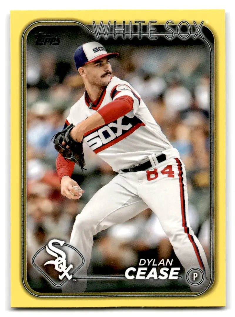 2024 Topps Yellow #40 Dylan Cease NM-MT White Sox ID:68193