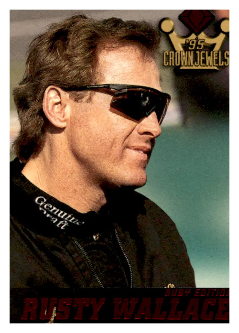 1995 Wheels Crown Jewels #4 Rusty Wallace NM-MT