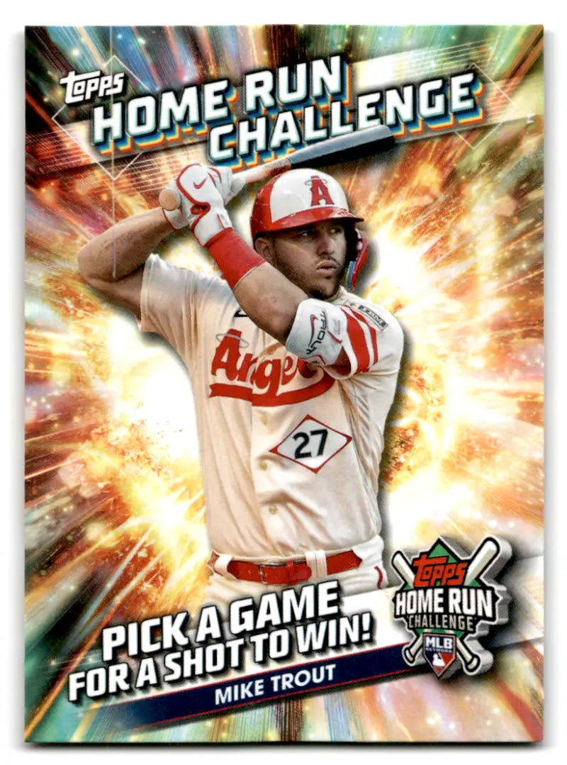 2024 Topps Home Run Challenge Codes #HRC-2 Mike Trout NM-MT Angels ID:68798