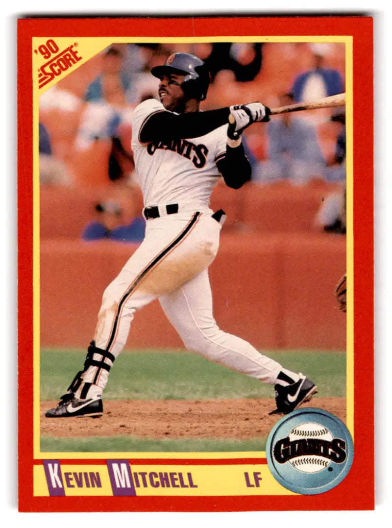 1990 Score #343 Kevin Mitchell NM-MT Giants ID:70032
