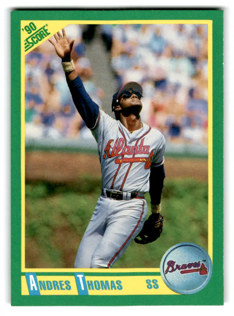 1990 Score #99 Andres Thomas NM-MT Braves ID:70058