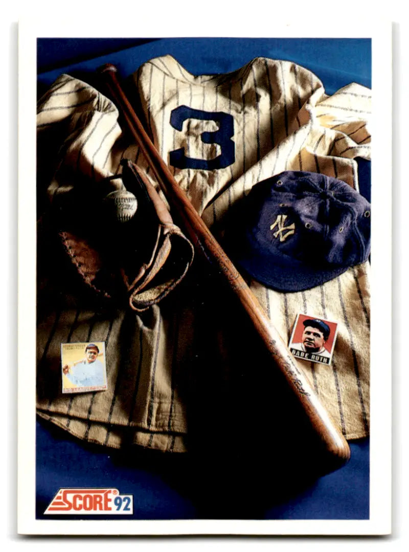 1992 Score #879 Babe Ruth NM Near Mint Yankees ID:70095