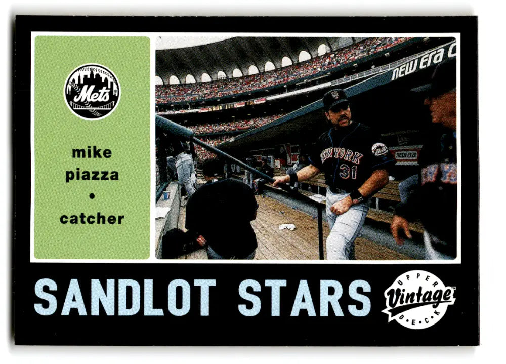 2002 Upper Deck Vintage Sandlot Stars #SS11 Mike Piazza NM-MT Mets ID:70298