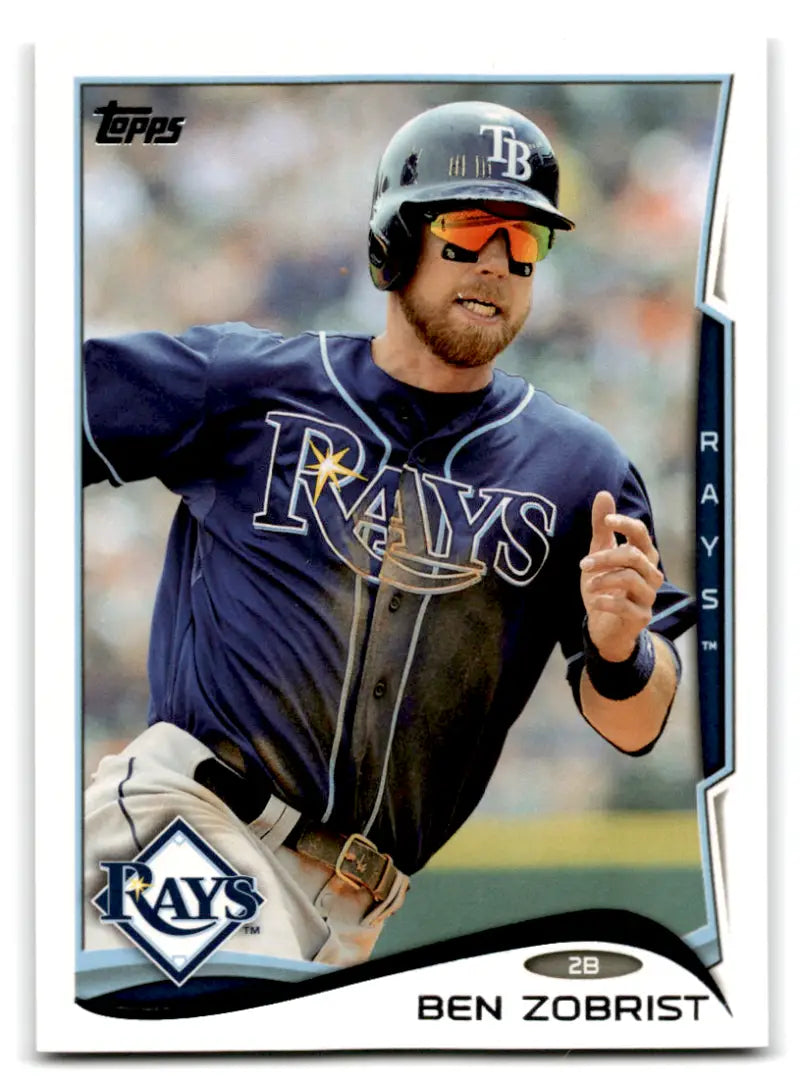 2014 Topps #336 Ben Zobrist NM-MT Rays ID:70494