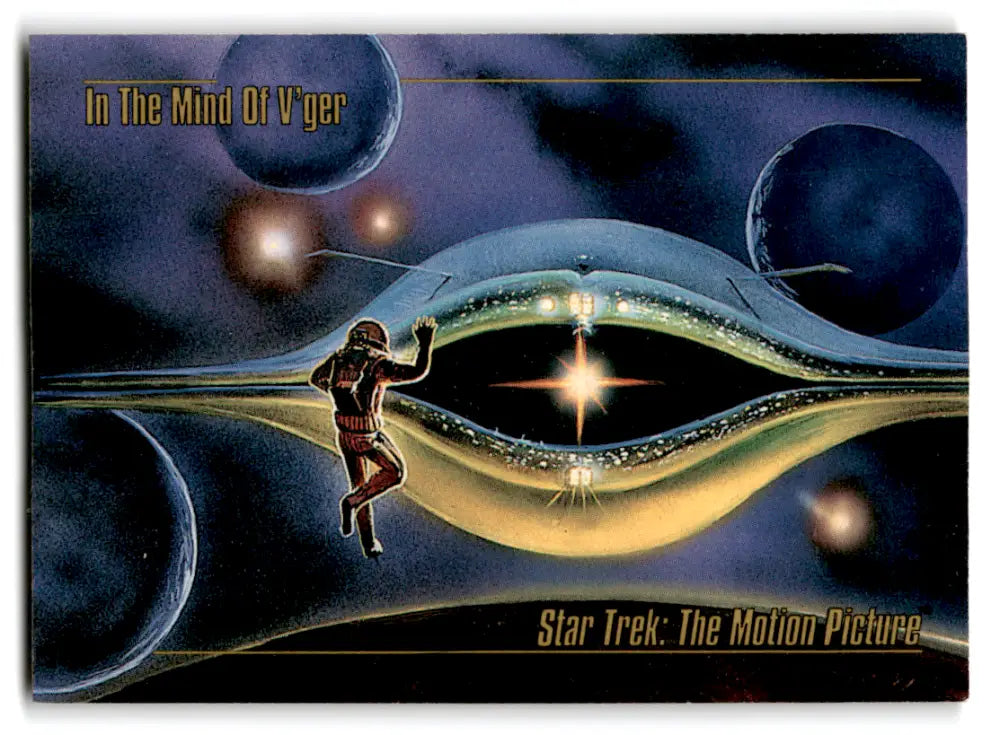 1993 Skybox Star Trek Master Series #57 In the Mind of V’ger NM Near Mi ID:70530