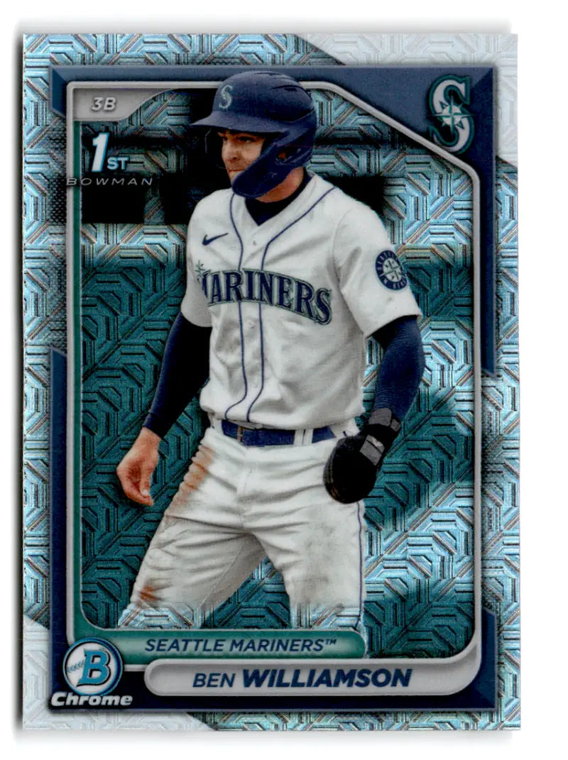 2024 Bowman Mega Box Mojo Prospects Refractor #BCP-67 Ben Williamson NM ID:70666