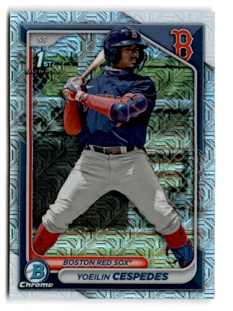 2024 Bowman Mega Box Mojo Prospects Refractor #BCP-139 Yoeilin Cespedes ID:70671