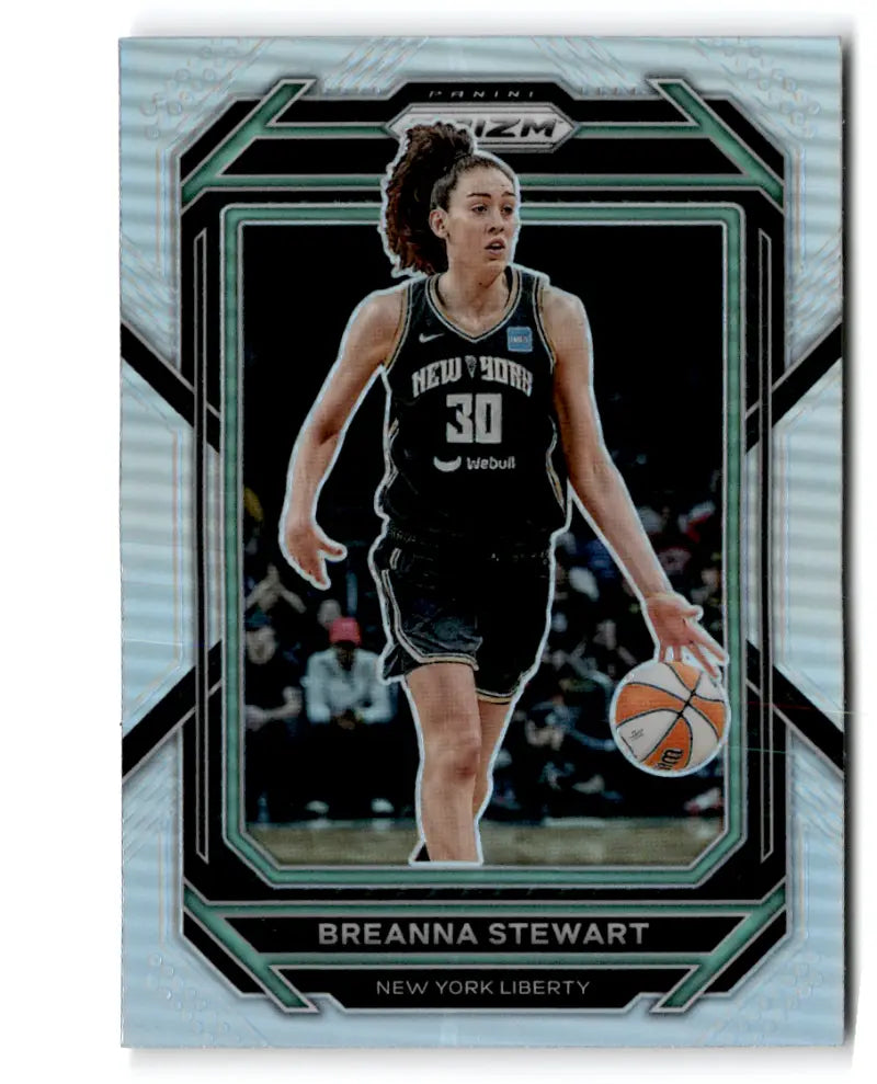 2023 Panini WNBA Prizm Prizms Silver #17 Breanna Stewart NM-MT ID:70717