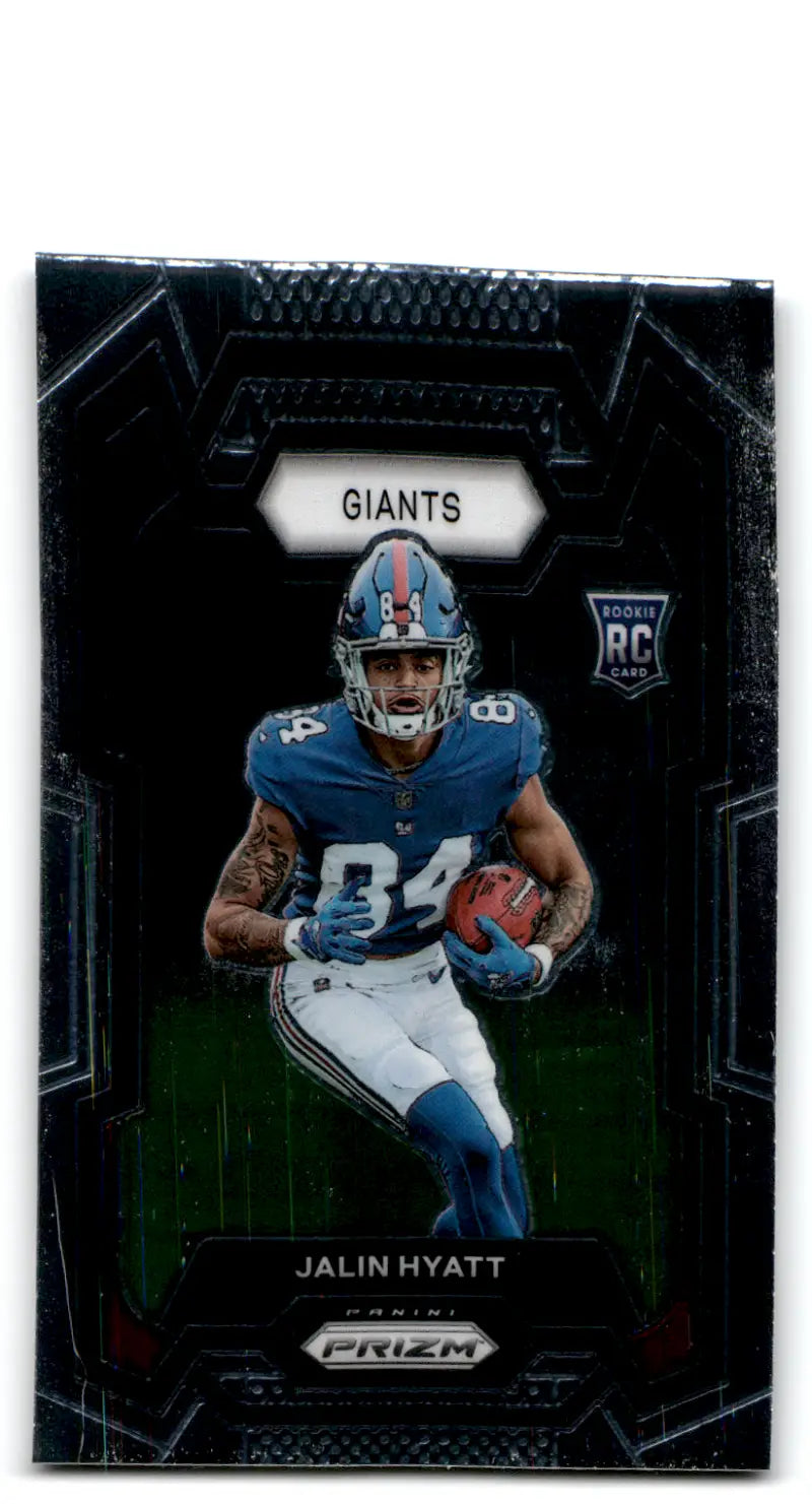 2023 Panini Prizm #378 Jalin Hyatt NM Near Mint RC Rookie NY Giants ID:71542