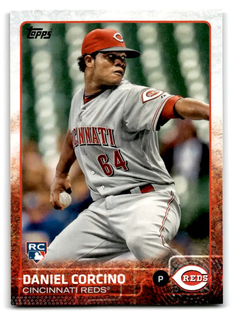 2015 Topps #209 Daniel Corcino EX Excellent RC Rookie Reds ID:71644