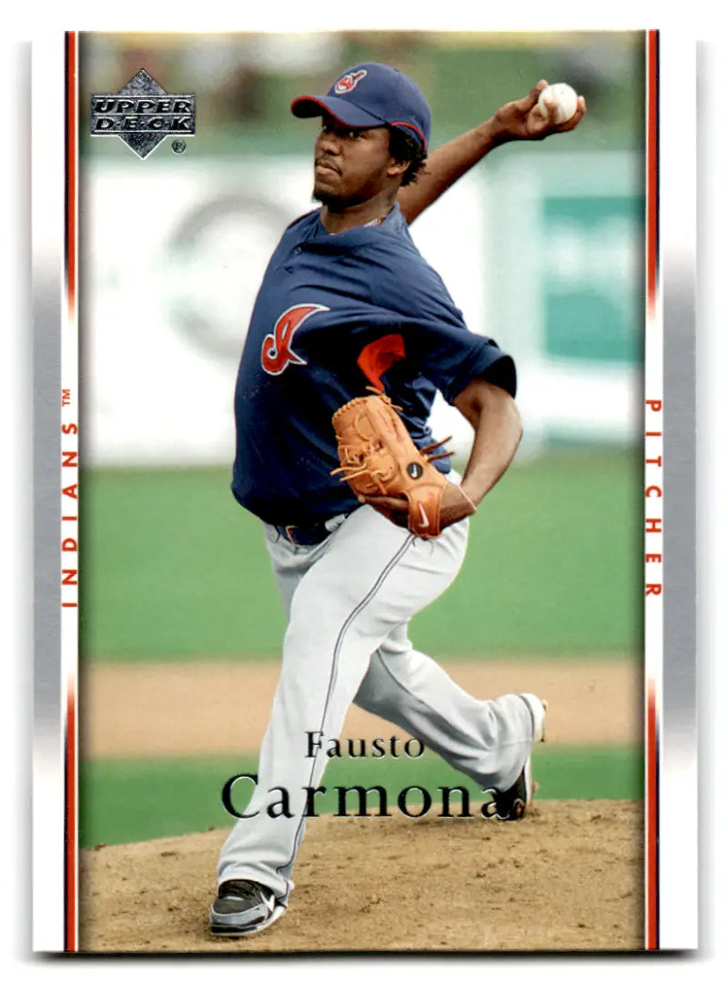 2007 Upper Deck #644 Fausto Carmona NM-MT Indians ID:71668