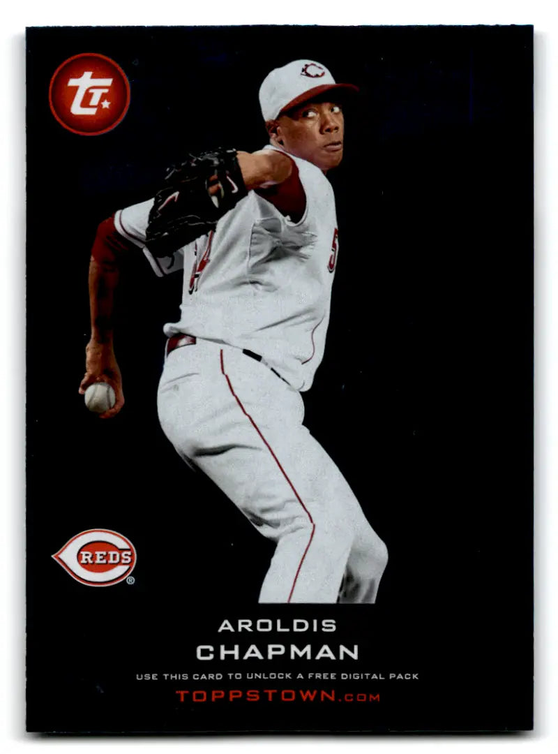 2011 Topps Topps Town #TT-17 Aroldis Chapman NM-MT Reds ID:71748