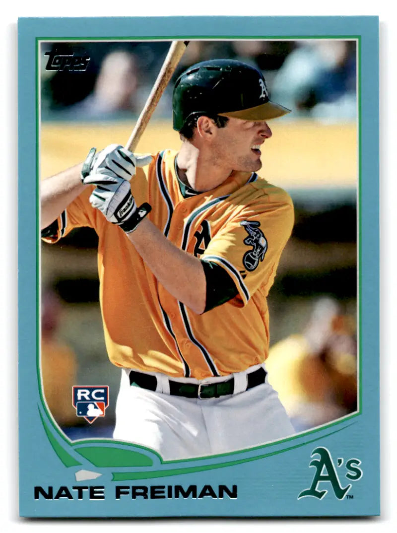 2013 Topps Update Wal-Mart Blue Border #US264 Nate Freiman NM-MT Athlet ID:71884