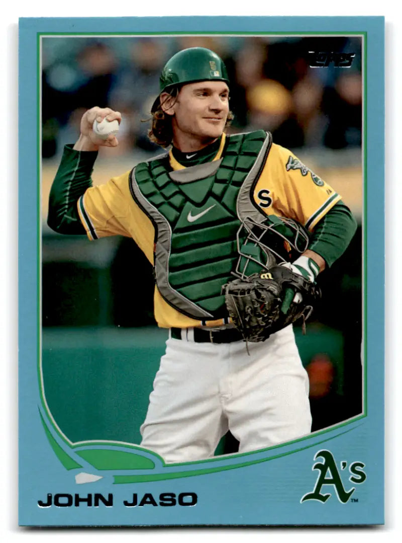 2013 Topps Update Wal-Mart Blue Border #US139 John Jaso NM Near Mint At ID:72215