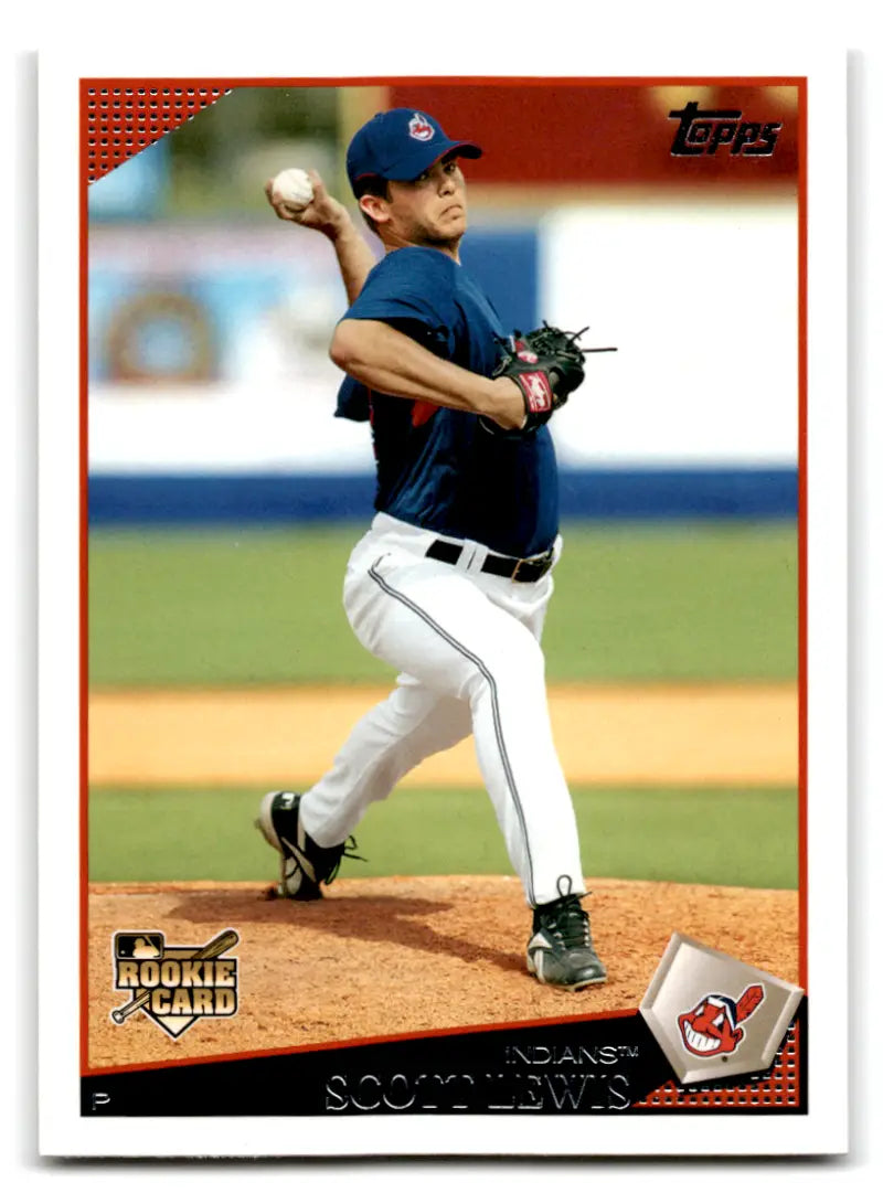 2009 Topps #248 Scott Lewis NM-MT Indians ID:72344